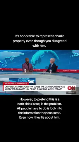 listen, if you want people to take the sentiment seriously then you have to call out the lies about Charlie. If you don't this message means nothing. The truth is the only thing that matters. #fyp #democrat #conservative #news #politics 