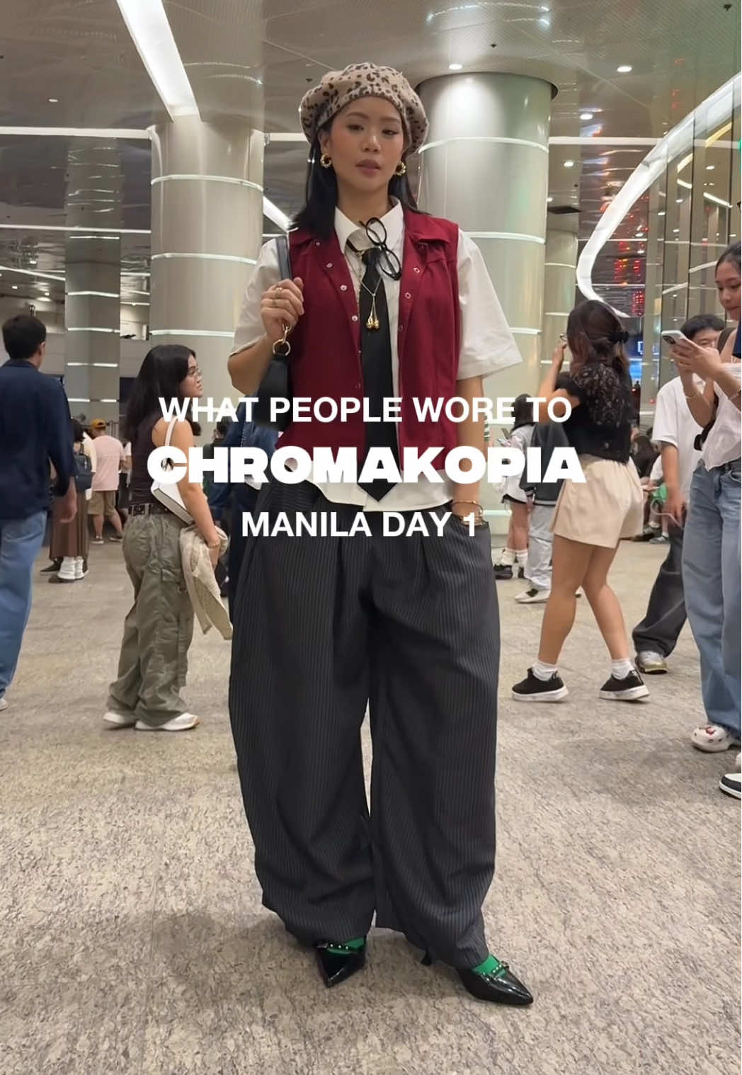 what people wore to tyler, the creator's concert in manila day 1 ☆ #chromakopiamanila  tysm for allowing me to film you and your cool fits 🥹🫶🏼  #tylerthecreator #chromakopiatour #chromakopia #concertoutfit 