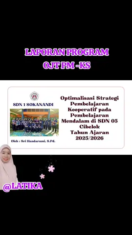 Bahan Tayang Program OJT PM-KS #guru #ojt #pembelajaranmendalam #diklatpm #ks 