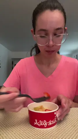 Fruit cup #fyp #mukbang 