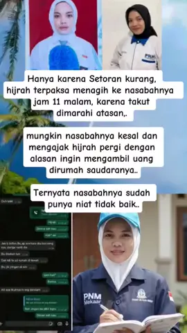 Hijrah PNM mekar yang viral🥀🥀🥀😭 #fyp #fypvidio_viral #sarjo #sulawesibarat #berita