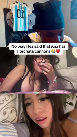 No way Hez said that Ana has Horchata cannons 😭💔 #fyp #viral #hezfromdao #brenduh 