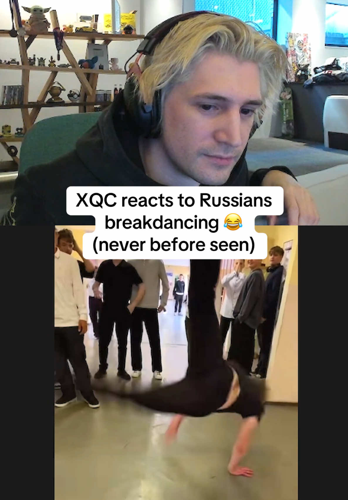 bro was just spinnin 🤣 #xqc 
