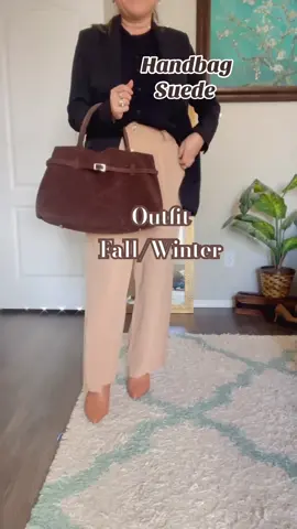 Handbag for fall winter Brown chocolate #handbags #bags #fallbag #purse #fallfashion 