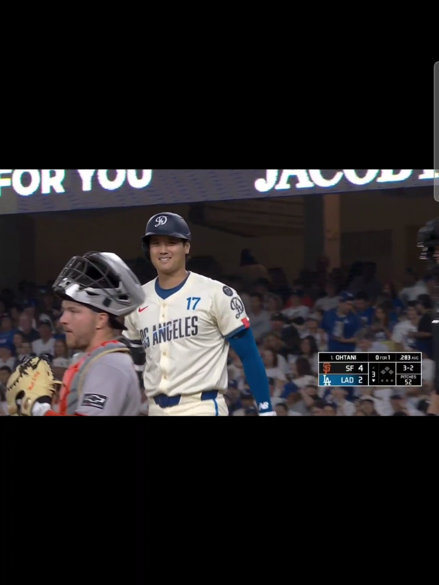 Sometimes I wonder what goes on in his head #ladodgers #dodgers #shoheiohtani #ohtani #MLB 