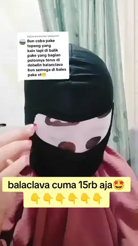 Membalas @hildaaul1 balaclava murah lunas y ka😆😆😆cus langsung di co borong yg bnyak 👍👍👍#balaclava #murah #ojol 