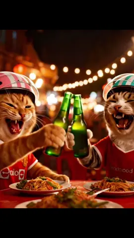 กินเหล้าแค่ปีละสองวัน 🤣🤣🤣 #แมวคุยกันสองตัว #แมวตลก #แมวน่ารัก #คลิปตลก #เลิกเหล้า 