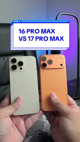 iPhone 17 Pro Max vs iPhone 16 Pro Max, qual você prefere? #iphone17promax #iphone 