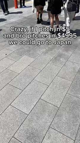 Come on bro, Les make it happen - - #japan #travel #shinjuku #fyp 