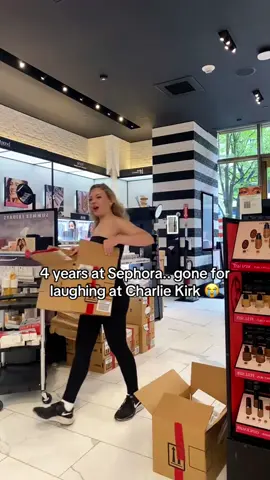 I just got fired from Sephora after 4 year for laughing about Charlie Kirk.. Yeah, my boss is a hardcore Republican and apparently finding that funny was “grounds for termination.” Anyway, since they kicked me out over a laugh, here’s all the Sephora secrets they never wanted you to know: The “limited edition” launches? Fake. Half the time it’s old formulas or shades repackaged with new names. That “exclusive holiday palette”? It’s literally last year’s shadows with a different box. But hey, at least Charlie Kirk is still crying somewhere. That whole “we can’t match Ulta prices” excuse? Straight-up training. Managers can override, but we were told to deny it unless you kicked up a scene. Imagine getting fired for laughing at a Republican while they scam you out of a discount. Returns? Another joke. We took back used makeup all the time and just tossed it in a “damage out” bin. No inspection, no restock. The whole “clean and sanitized” vibe is basically PR smoke and mirrors. Almost as fake as my boss pretending to care about “team values” while firing me over a political laugh. Ever notice how things are always “sold out online” but magically available in-store? That’s intentional. It’s scarcity marketing. They want you to rush in, impulse buy, and walk out with three extra lipsticks. Capitalism at its finest, courtesy of the same people who think Charlie Kirk deserves a platform. Oh, and here’s the hack they never tell you: SephReward.com. It’s an early access membership with 25% off everything, plus a $700 Sephora card when you sign up. Makeup artists use it, hair stylists use it, even random influencers sneak in. But do they tell regular shoppers? Of course not. Wouldn’t want you saving money while they’re busy protecting Charlie Kirk’s honor. And yes, we judged how you swatched testers. If you smeared five shades all over your arm and left the counter a mess, you were roasted in the break room harder than I was for my “unprofessional” laugh. So yeah, after 4 years of loyalty, I lost my job over a chuckle at Charlie Kirk’s expense. If that doesn’t tell you everything you need to know about Sephora, I don’t know what does. Comment “Sephora tea” and I’ll DM you the rest of the secrets + how to sign up for that membership before they scrub this from the internet. #sephora #sephorahaul #fired #charliekirk #fyppppppppppppppppppppppp 