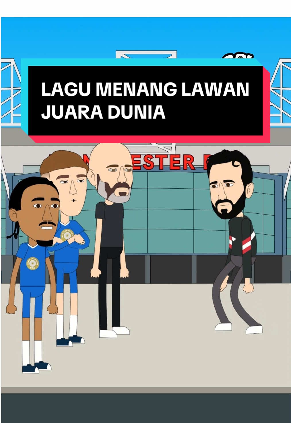 Kalau tim juara dunia ajah bisa dikalahin, berarti MU sekarang bisa dibilang tim juara semesta. #animasibola #manchesterunited #ligainggris #fyp #golhiburan