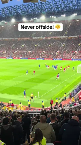 Was it offside or not!? I don’t think so! Awful day at Old Trafford! UTC! 💙 #chelseafc #chelsea #PremierLeague #footballtiktok #oldtrafford 