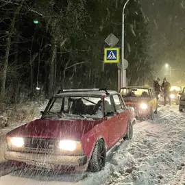 russian winter vibe #fyp #cars #vibes 