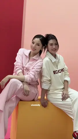 Kỳ Duyên tựa đầu vào Thiên Ân kho chụp hình Ecochic #ecochic #ecochickyduyenthienan #nguyencaokyduyen #doanthienan #kyduyenthienan 