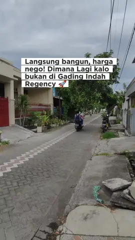 Perumahan Sudah Terbentuk, Asri, Strategis! 📍Gading Indah Regency  UNIT TERBATAS! Dapatkan promo Up To  50 JUTA! Siapa Cepat, Dia Dapat. hubungi:  Hamid - 081331914386 #surabayautara #rumahmurahsurabaya #rumahmurahsurabayautara #rumahsurabayautara #gadingindahregency 