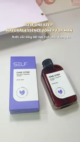 Mẫu ông cũng nên quan tâm đến làn da mình hơn nha #OneStepTonerNam #essence#CuocDuaNhaSangTao#ChienDichNhaSangTaoh #SaleGiuaThang