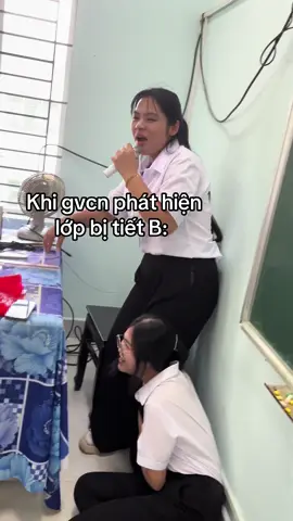 nhả vía học mới có 2 tuần là bị giờ B :)) #fyp #xuhuong #thptnguyentrai #hocsinhcap3 