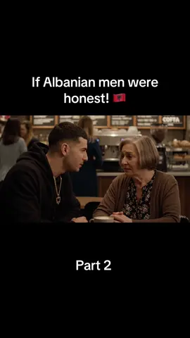 Of course they are going to be in a coffee shop! #albania #england #comedy #passport #fyp 