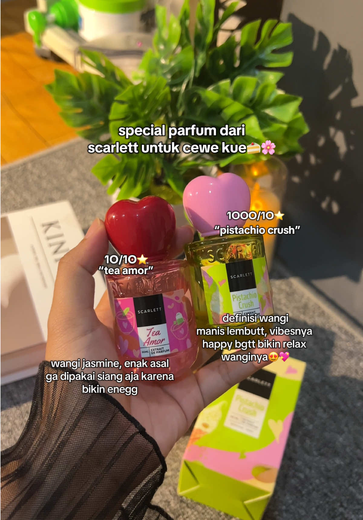 favoritku yang pistachio crush yaa😍🌸 #parfumviral #scarlettparfume 