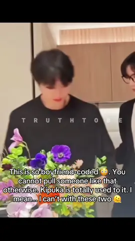 This is so boyfriend-coded 😳. You cannot pull someone like that otherwise. Kipuka is totally used to it. I mean… I can’t with these two 🫠 #DesireTheSeries #ABODesire #XingQiu #EliotHuang #KipukaQiu 
