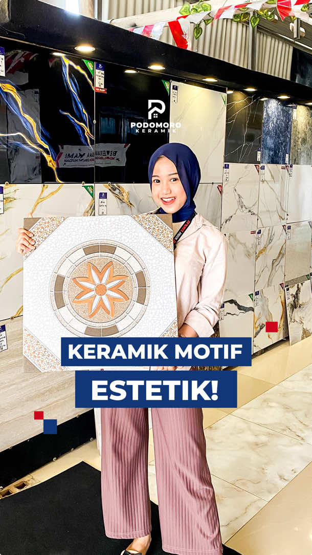 ‼️Ready Stok‼️ Keramik motif ukuran 50x50 cm permukaan matt cocok untuk area yang sering terkena air seperti laundry, dapur dan kamar mandi  Order online 082261626221 atau datang ke store sekarang juga !  #PodomoroKeramik #KeramikLantai #RenovasiRumah #RumahImpian #RumahMewah #PromoKeramik #KeramikMewah #Promo #Lampung 