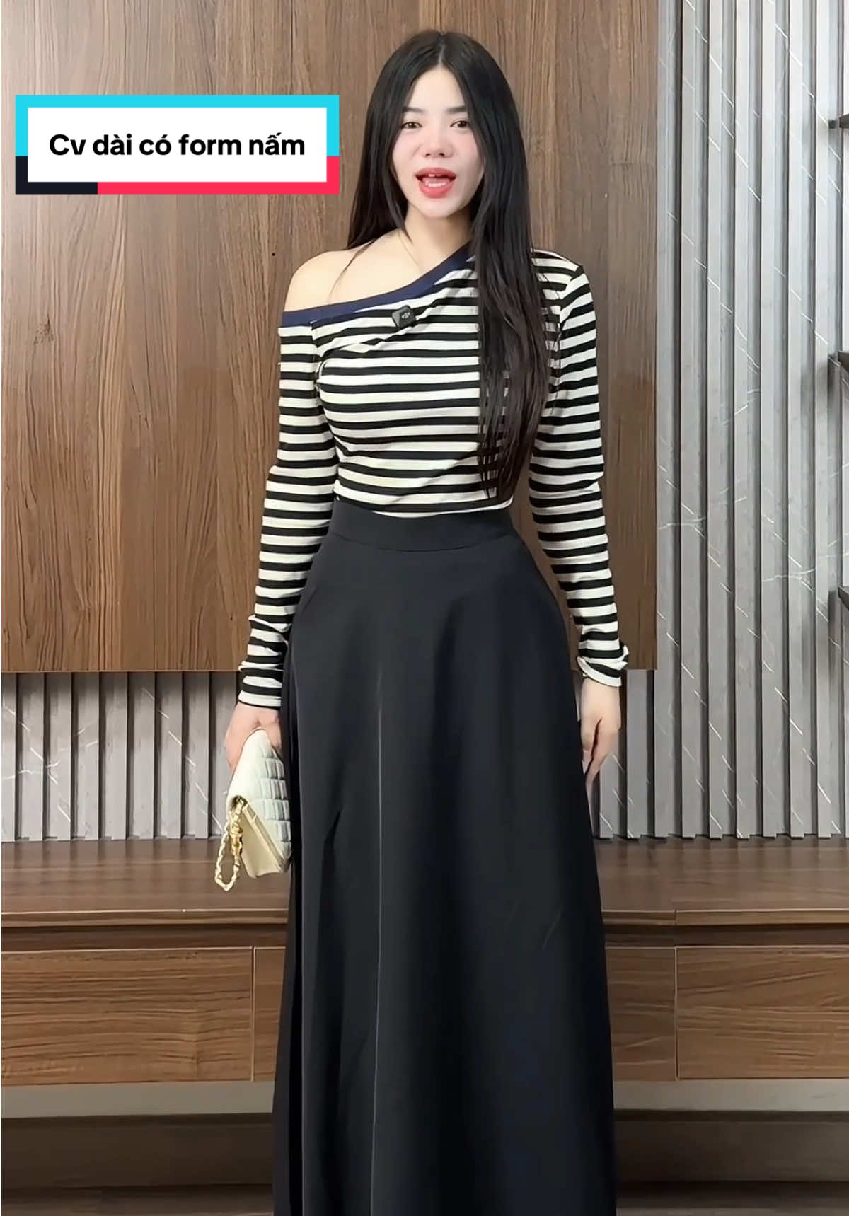 Chân váy có form nấm cho các chị em nha😍#quandepgiare #xuhuongtiktok #quanhottrend #huynhchangreview #huynhchang00 