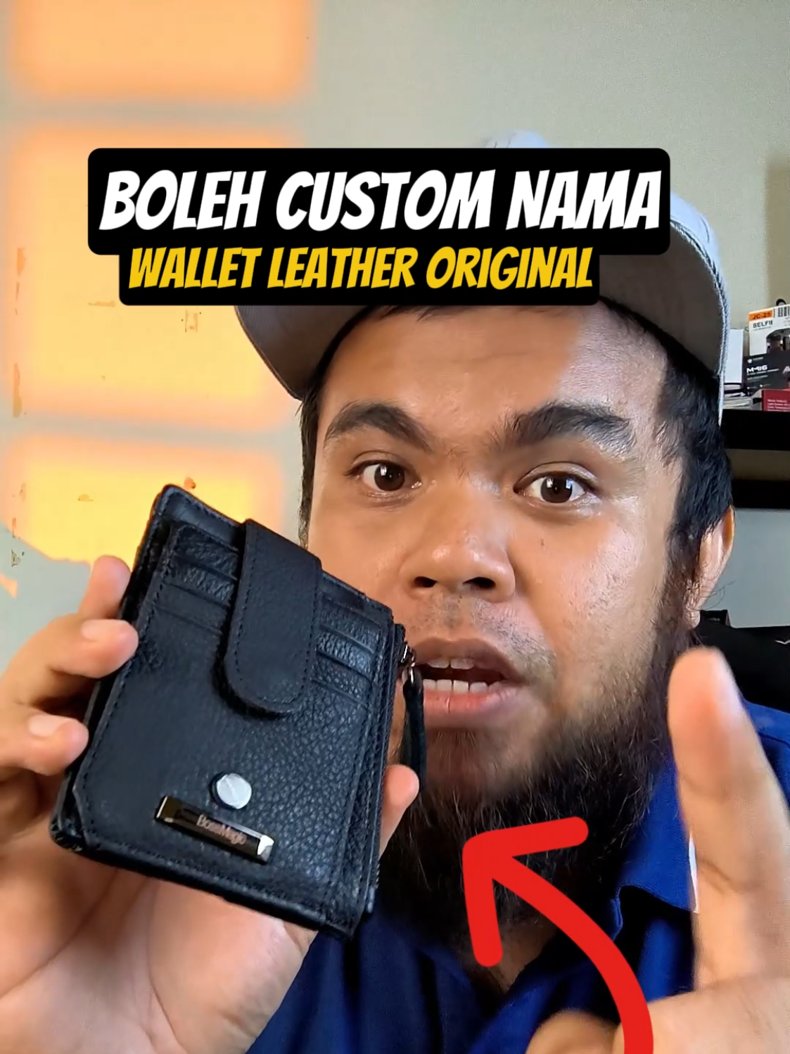 Serius Boleh Custom Nama dekat wallet nie dari brand Jack Studio #wallet #dompet 