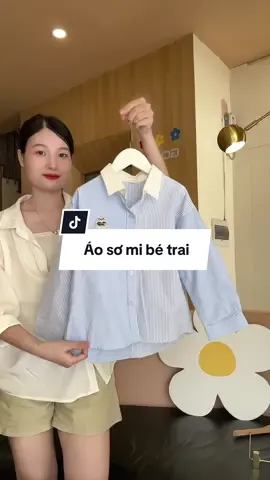 Áo sơmi bé trai#aobetrai#somichobe#somibetrai 