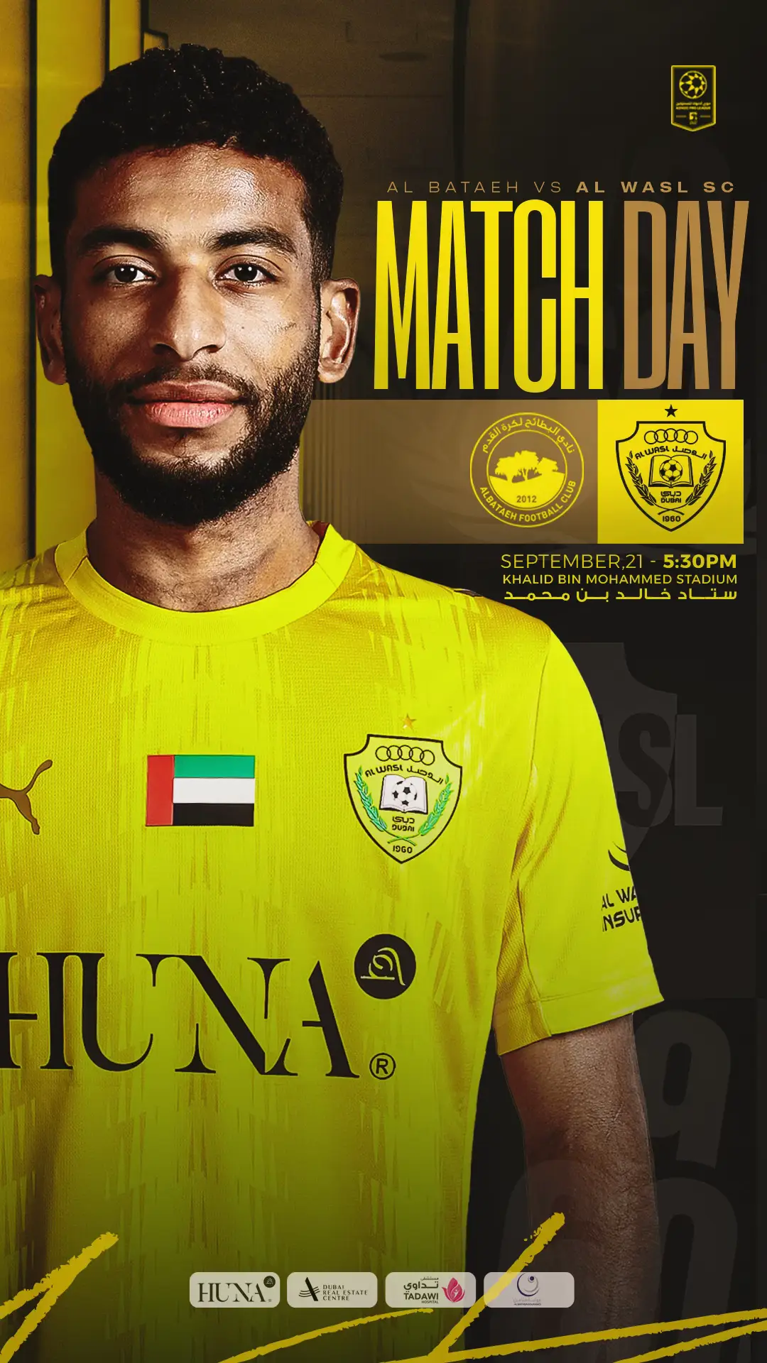 Back To The League ⚽️✨. ‎⁧‫#الأصفر_قادم‬⁩  ‎🟡 ⁦‪#ALWASL‬⁩ | ⁧‫#الوصل‬⁩