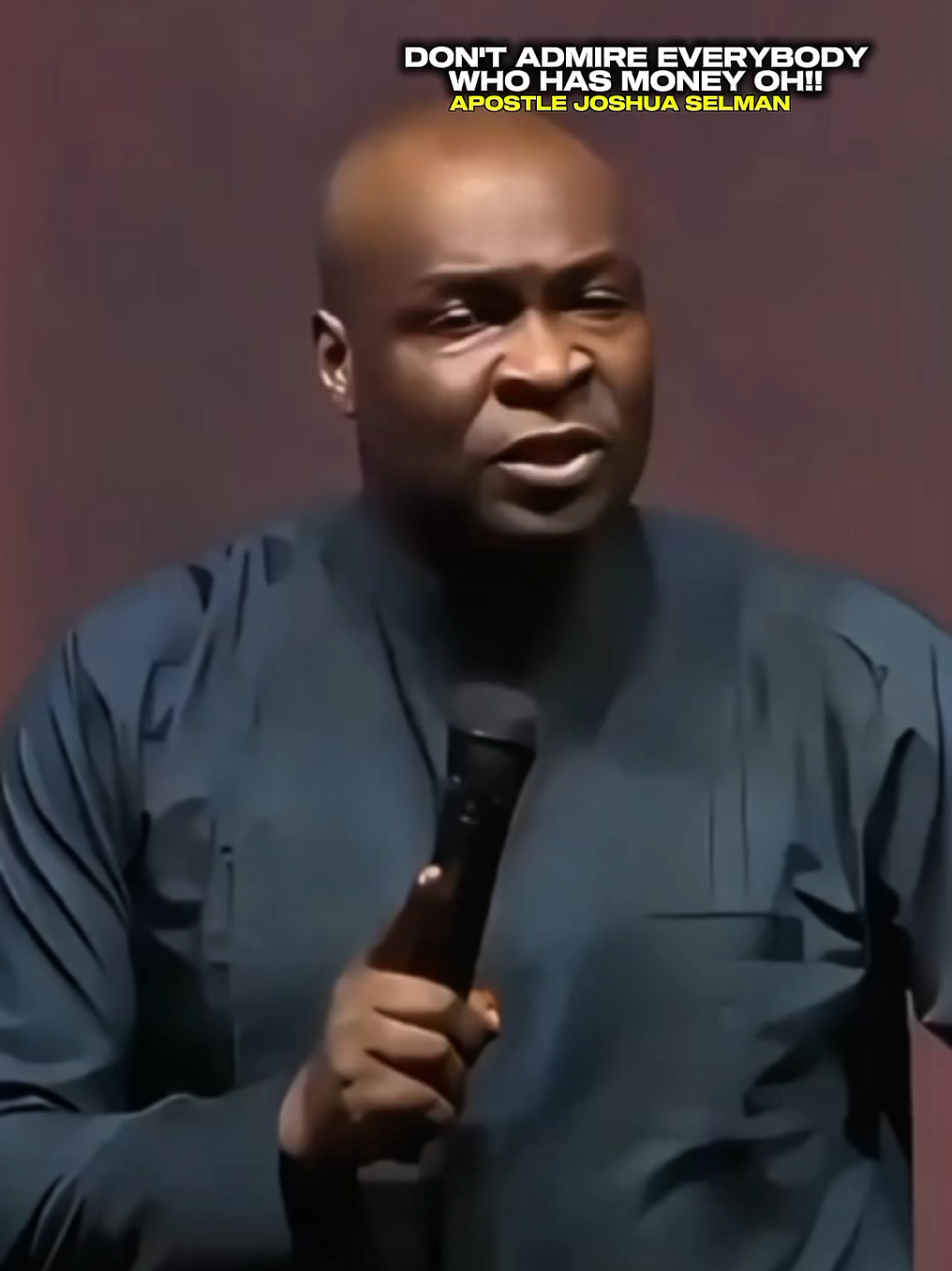 DON'T ADMIRE EVERY ONE WHO HAS MONEY OOH!!- Apostle Joshua Selman Ninmak. . . . .  #koinonia  #spiritualgrowth  #faithjourney  #inspiration  #kingdommindset                            