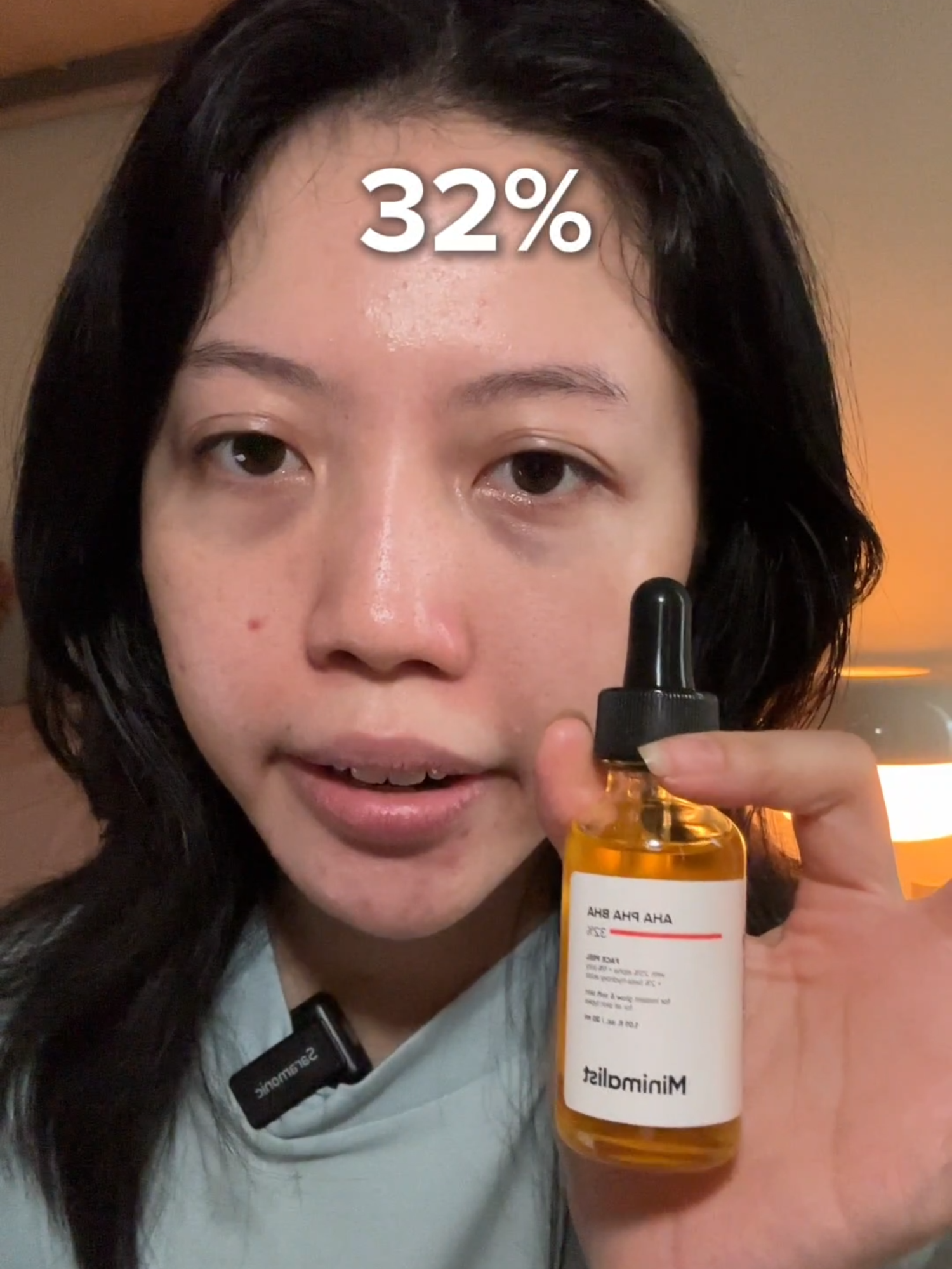 dr awal udah peeling serum 🤧