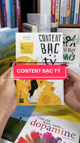 Content Bạc Tỷ – Bí mật của những content chốt đơn đỉnh cao! Bạn có biết, một bài viết hay có thể mang về hàng trăm đơn hàng mà không cần chạy quảng cáo? “Content Bạc Tỷ” chính là cẩm nang giúp bạn làm chủ nghệ thuật viết bán hàng. - Chỉ ra cách viết content chạm đúng nỗi đau khách hàng. - Công thức ngắn gọn, dễ áp dụng cho người mới lẫn dân chuyên. - Giúp bạn biến status, bài quảng cáo thành “cỗ máy tạo ra doanh thu”. Nếu bạn đang kinh doanh online, làm marketing hay muốn xây dựng thương hiệu cá nhân, thì “Content Bạc Tỷ” chính là vũ khí bạn không thể bỏ lỡ.#tiemsachbinhyen #BookTok #sach #sachhay #contentbacty 