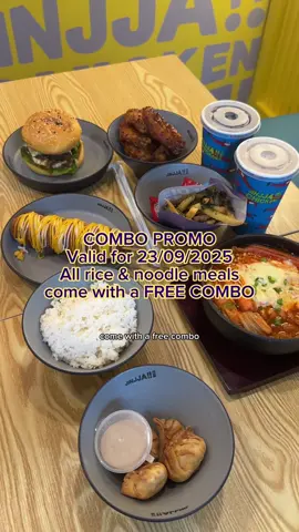 📍Jinjja Chicken, One Riverside | Free Combo upgrade promo is happening for one day only on the 23rd of September, 2025! What’s your go-to Jinjja wing flavour? 🍗🤤 Congratulations on your second branch, and thank you for having us! @Jinjja Fried Chicken Brunei 💙 #tiktokbrunei #bruneifoodies #bruneifoodiecommunity #bruneirestaurant #jinjjachicken 