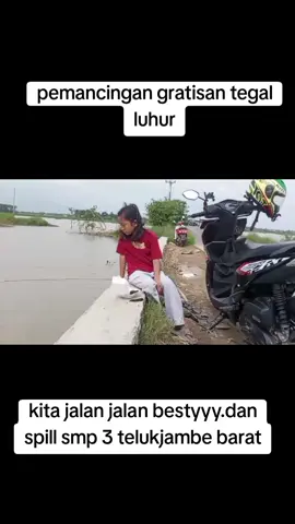 dari sawah yang kebanjiran berakhir jadi spot mancing