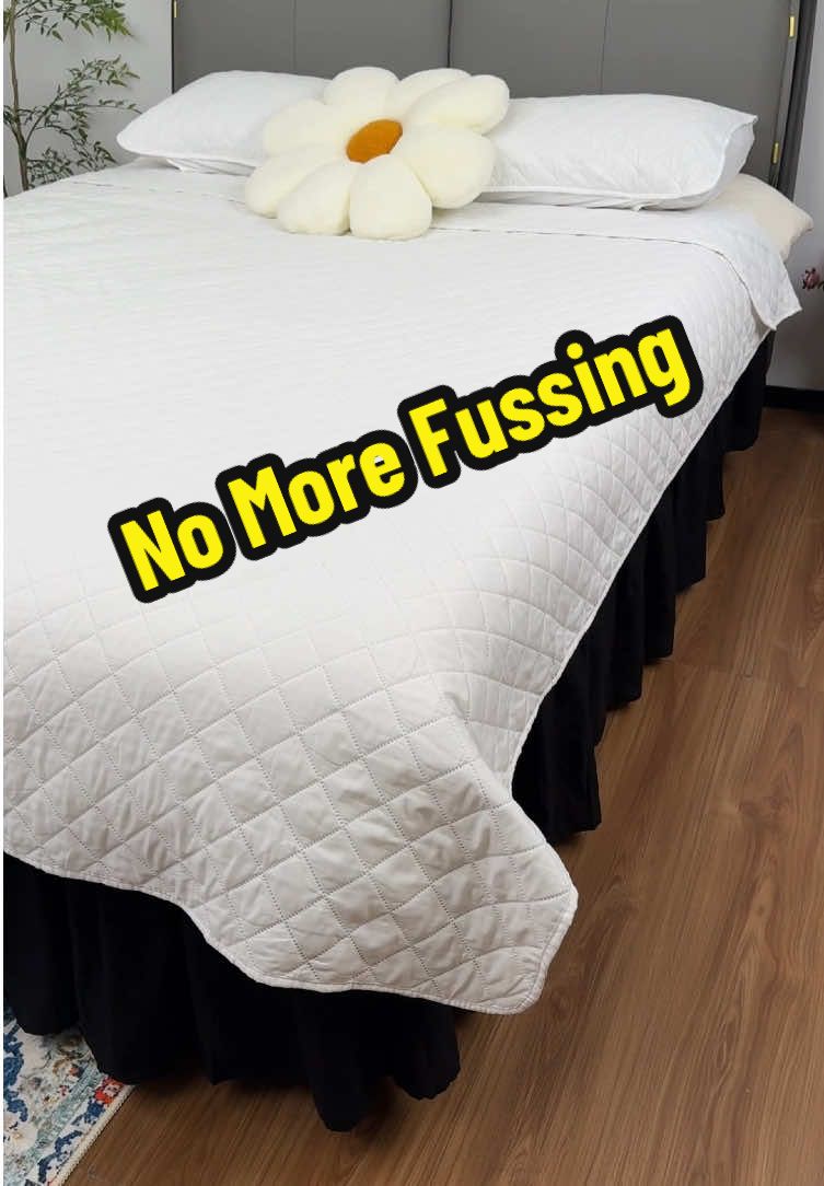 Elegant drape covers everything you want hidden. #bedskirt #bedroomdesign #retrostyle #homeessentials #getreadyforfashionweek 