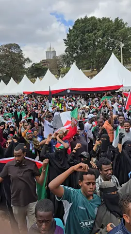 We have arrived at Uhuru Park Alhamdulillah  the hushtag is #kenyaforpalestine #freepalestine 