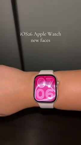 Loveeeee #ios26 #applewatch #fyp #newwatchface #creatorsearchinsights 