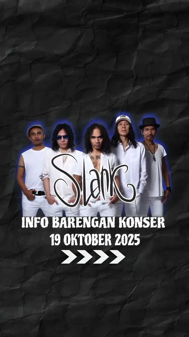 Hallo warga info barengan konser khsususnya yang ada di jogjakarta dan sekitarnya jangan lupa datang acara HS BERANI BEDA TOUR 2025 catat biar kalian gak lupa 🗓️:19 OKTOBER 2025 🏟️: STD KRIDOSONO JOGJA 🎫: GRATIS (wajib bawa 2 produk hs mild/click) #slank #slankers #konsermusik 