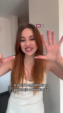 Pozostało 6 dni do egzaminu wstępnego na aplikacje prawnicze i kolejny TIP jak przejść przez to bezboleśnie 🥰 #studiaprawnicze #aplikantadwokacki #dc #dlaciebie #fyp 