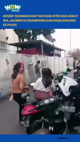 Lagi lagi dari dunia perselingkuhan  Selingkuhan Nantangin istri sah di wa akhirnya disamperin dan diseret ke kantor polisi. #wowbabelmedia #wowbabel 