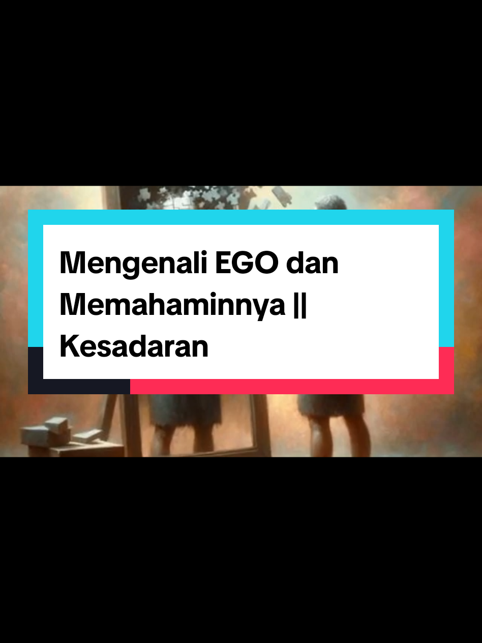 Mengenali EGO dan Memahaminnya || Kesadaran Apakah ego itu musuh yang harus dimusnahkan, ataukah ia hanyalah sahabat lama yang selama ini salah kita pahami? Ego sering digambarkan sebagai sesuatu yang kotor, penghalang spiritual, bahkan dianggap akar dari penderitaan manusia. Namun, jika kita hanya memandangnya sebagai musuh, kita bisa terjebak pada kebencian terhadap diri sendiri. Ego sesungguhnya bukan musuh, ia adalah bagian dari diri, lahir dari perjalanan hidup yang panjang. Ia terbentuk dari rasa takut, rasa ingin aman, dan kebutuhan untuk diakui. #ego  #motivation  #fyp #spirituality  #kesadaranjiwa 