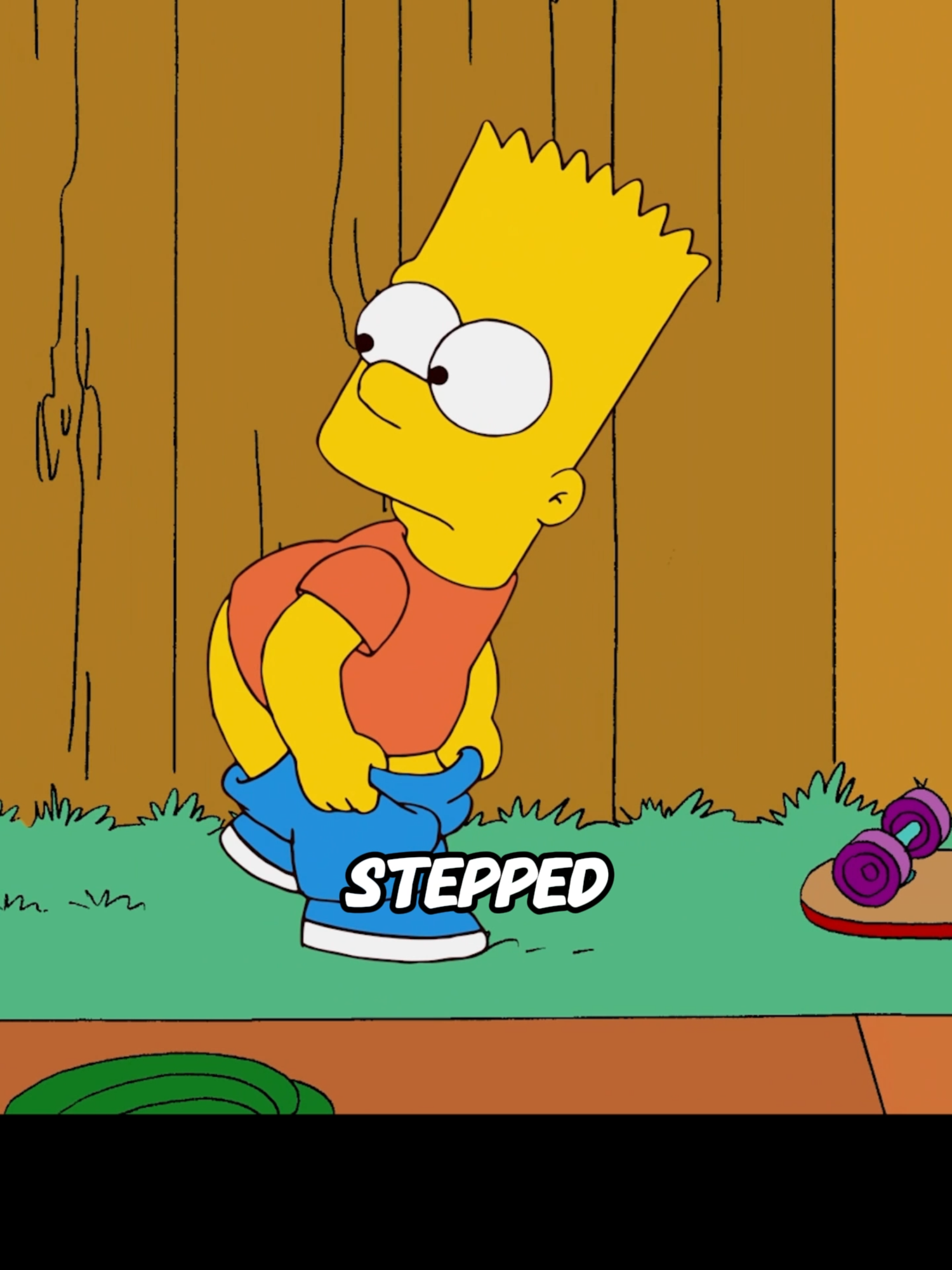 Bart found a blind spot#fyp #fypシ #foryou #thesimpsons #cartoon