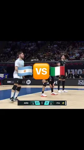 Bye Bye อาเจน 🇦🇷 ที่ 1 กลุ่ม C แพ้ อิตาลี่ 🇮🇹ที่ 2 กลุ่ม F ไปอย่างไม่สู่สี 3-0   โดนAce เสริฟไป3ลูกติดจากRomano #volleyballworld #argentina #italy 