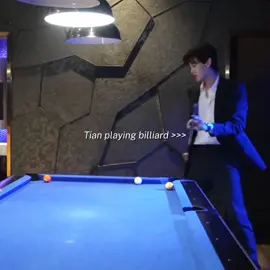 tian playing billiard is not on my bingo card 🤧 #tianxuning #revengedlove #foryoupage 