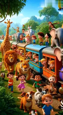 Raam Sam Sam jungle safari animals🐵🐔🐶with cute little baby plush clush 🔥.....  .  .  .  .  .  .  .  #safari  #jungle  #animal  #kidstiktok  #usatiktok🇺🇸 