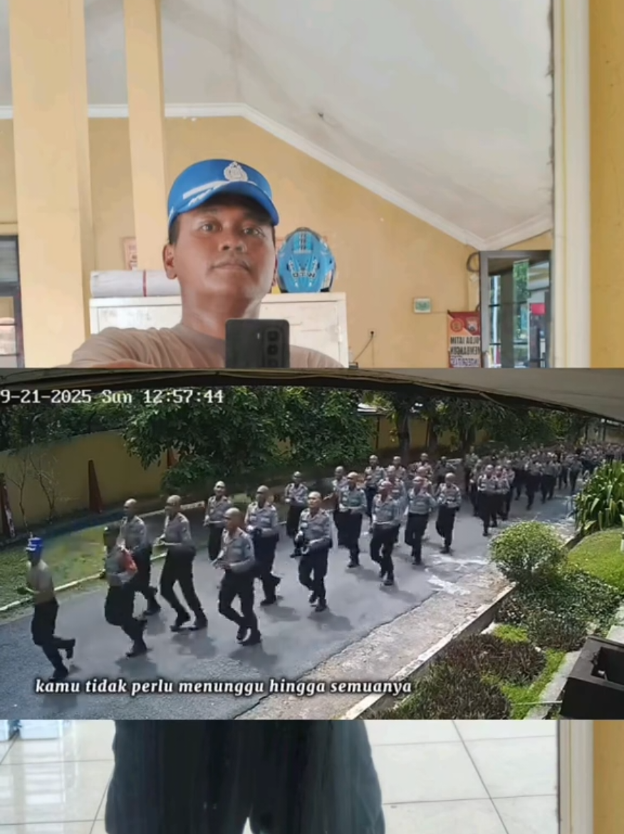 Jangan tunggu hebat untuk memulai, kita perintis bukan pewaris 💪 #angkatan57 #spnpoldajatim #spnmojokerto #lemdiklatpolri 