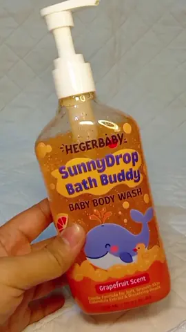 Clean, cuddly, and oh-so-cute!✨ hegerbaby sunnydropbath buddy! #parentlife #babycare #hegerbaby #sunnydrop 