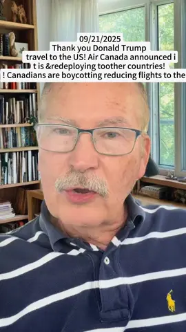 Canada Canadian Thank you Donald Trump for causing the Canadians to boycott travel to the US. Air Canada announced it is reducing the number of flights to the United States because of Donald Trump’s tariffs and change in demand to the US. #canada #canada_life🇨🇦 #canadian #vancouver #toronto                         