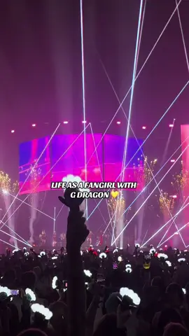 I love my fangirl life and nobody will take that from me 💛 #fyp #concerts #kpopconcert #gdragon #kpopstan  