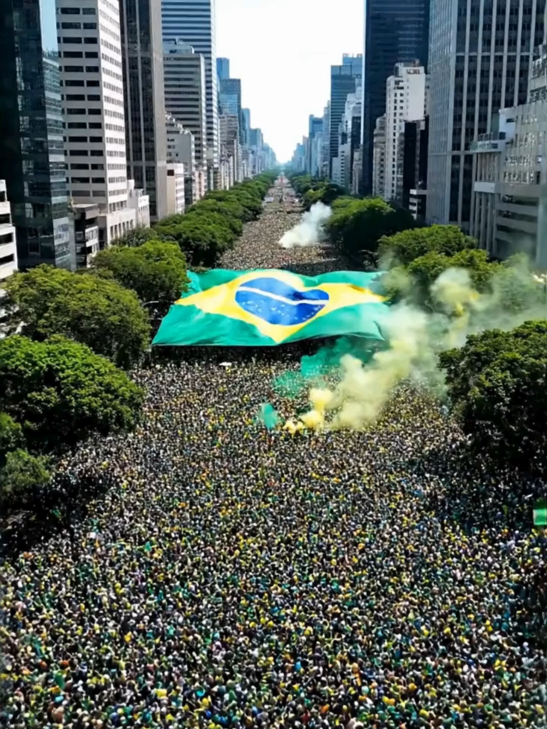 Blindagem Não! Olê! Olê! #multidãonapraça #povonasruas #vemprarua #passeata #pecdablindagem #brasil🇧🇷 #acordabrasil